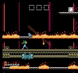 une photo d'Ã©cran de Shatterhand sur Nintendo Nes